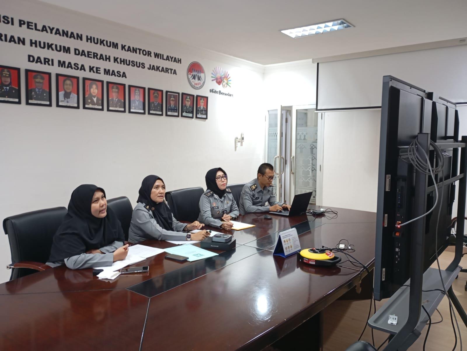 Dukung Peacemaker Justice Award, Pos Bantuan Hukum Jakarta Barat Jalani Verifikasi Tim Zonasi