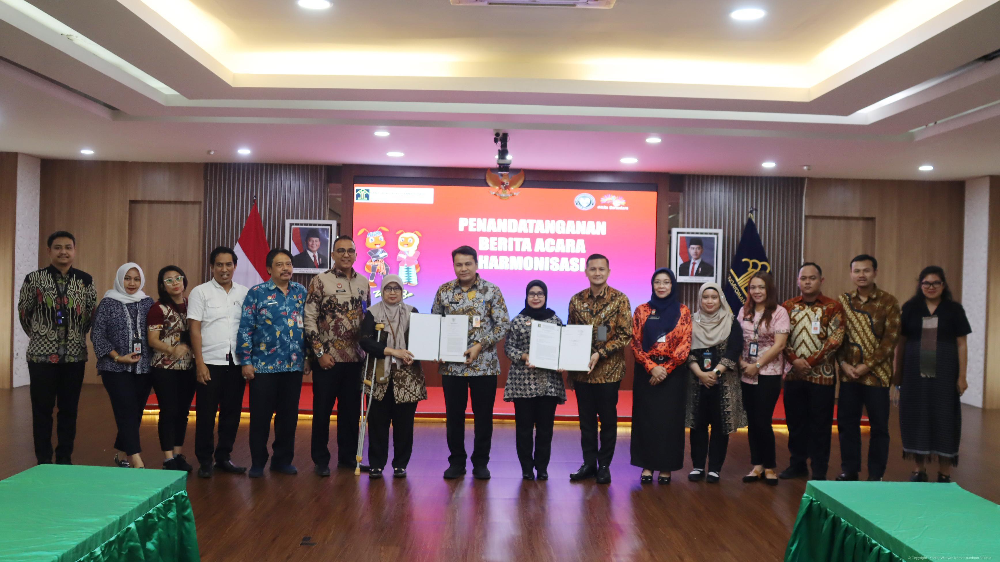 Kanwil Kemenkum DK Jakarta Selesaikan Harmonisasi Raperda RPJMD 2025–2029