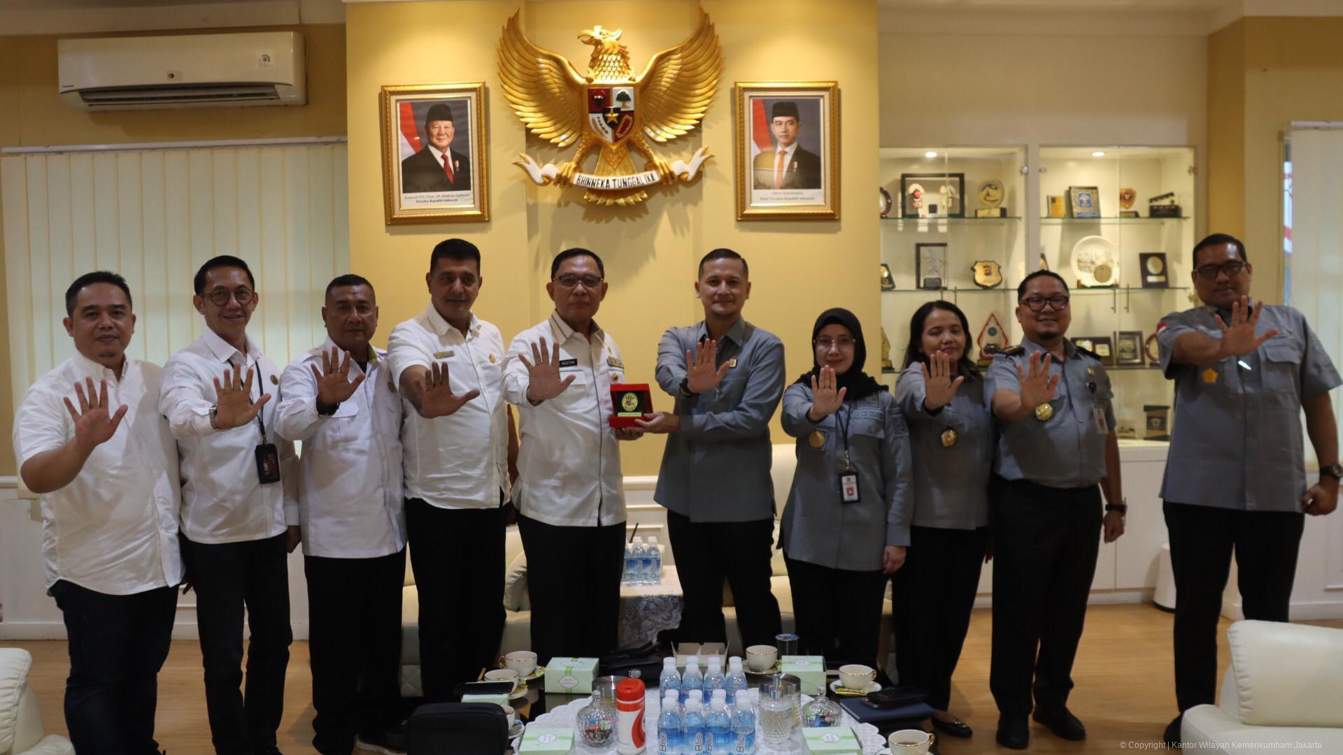 Perkuat Layanan Publik Bebas Pungli, Kanwil Kemenkum DK Jakarta Terima Audiensi MAPI