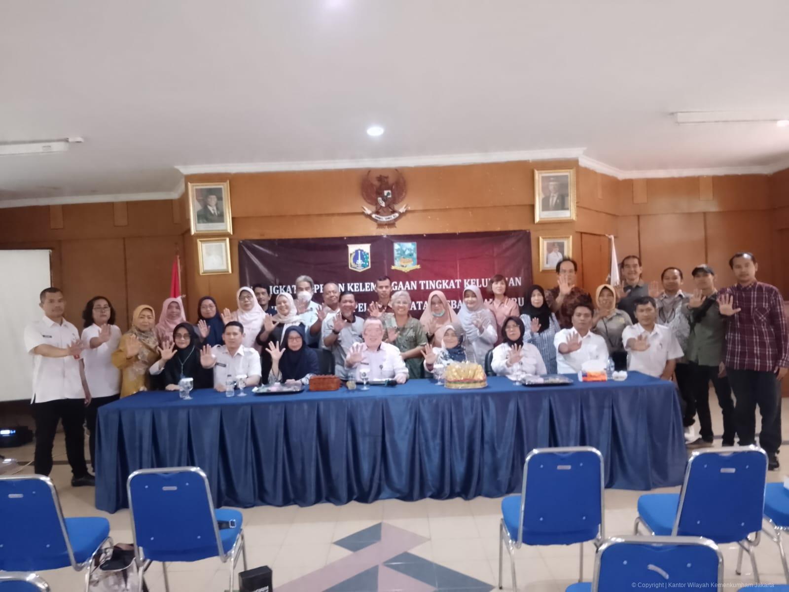Pendampingan dan penguatan Aktualisasi PJA 2025 Tim Zona Selatan Kemenkum DK Jakarta Tinjau Kelurahan Kebayoran lama Utara dan Kelurahan Kramat pela