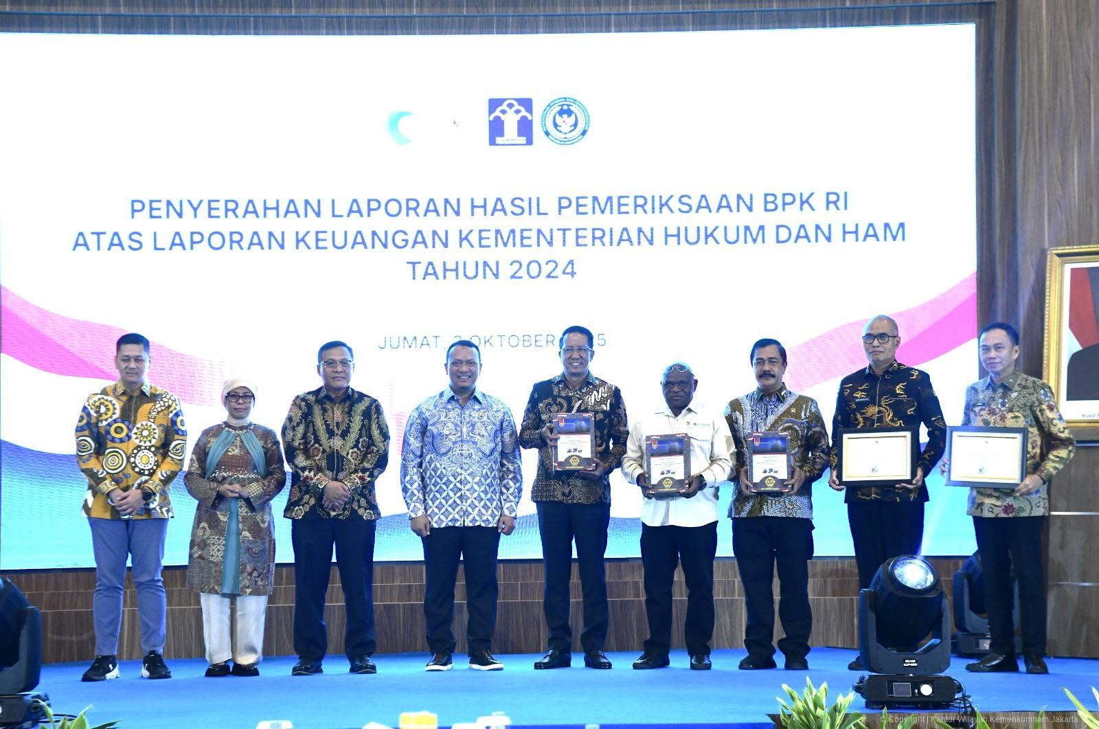 WTP ke-16, Akhir 'Manis' Kemenkumham Sebelum Transformasi Kelembagaan