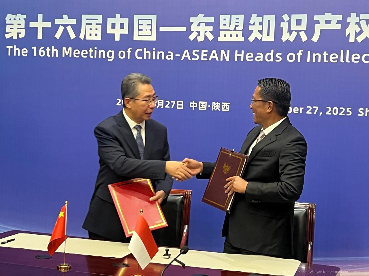 Pertemuan ke-16 China-ASEAN Heads of Intellectual Property Offices di Xi'an