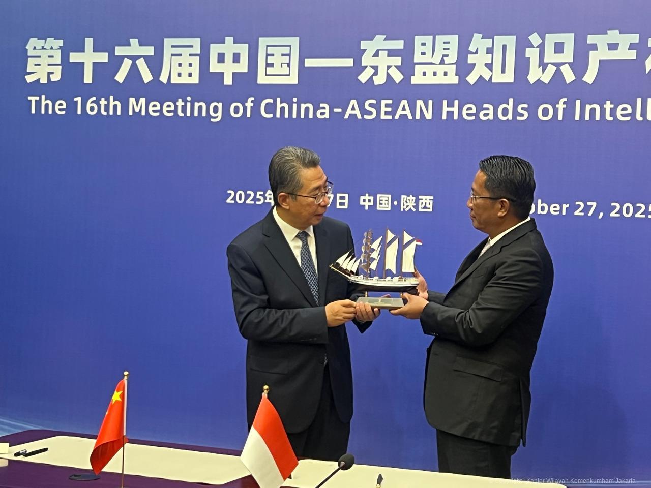 Pertemuan ke-16 China-ASEAN Heads of Intellectual Property Offices di Xi'an