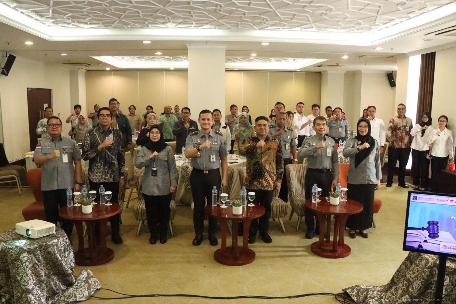 Wujudkan Regulasi Daerah yang Selaras, Kanwil Kemenkum DK Jakarta Gelar Fasilitasi Pembentukan Regulasi