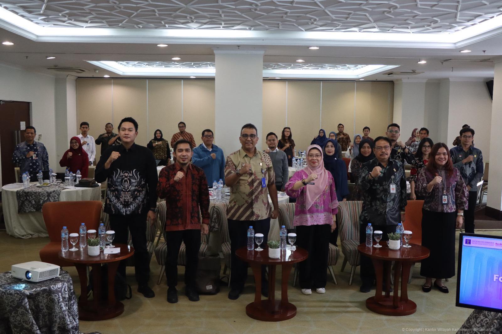 Hari Kedua Fasilitasi Regulasi: Kanwil Kemenkum DK Jakarta Bahas Omnibus Law hingga Nilai Konstitusional