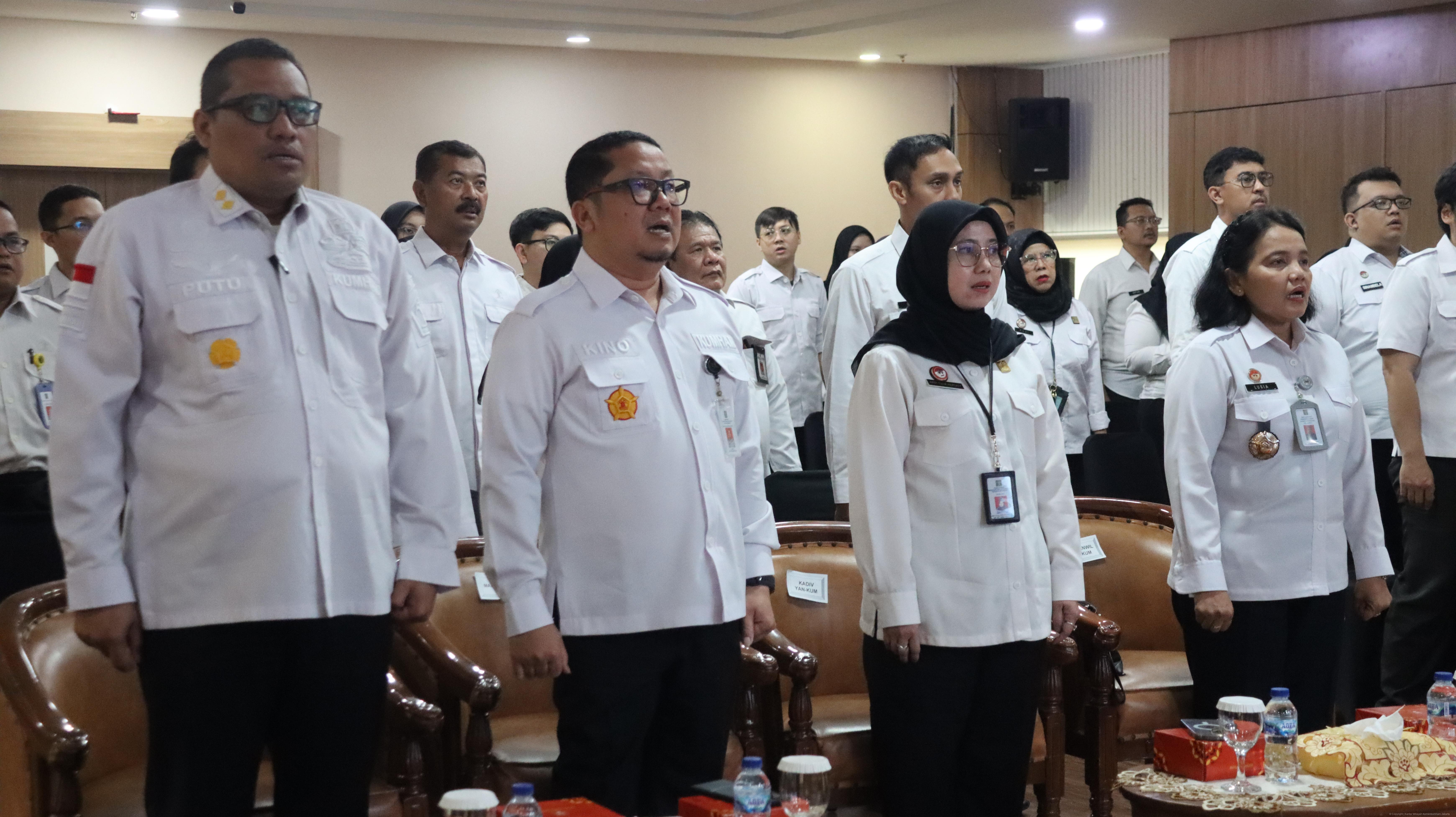 Kanwil Kemenkum DK Jakarta Gelar Sosialisasi Kekayaan Intelektual untuk ASN