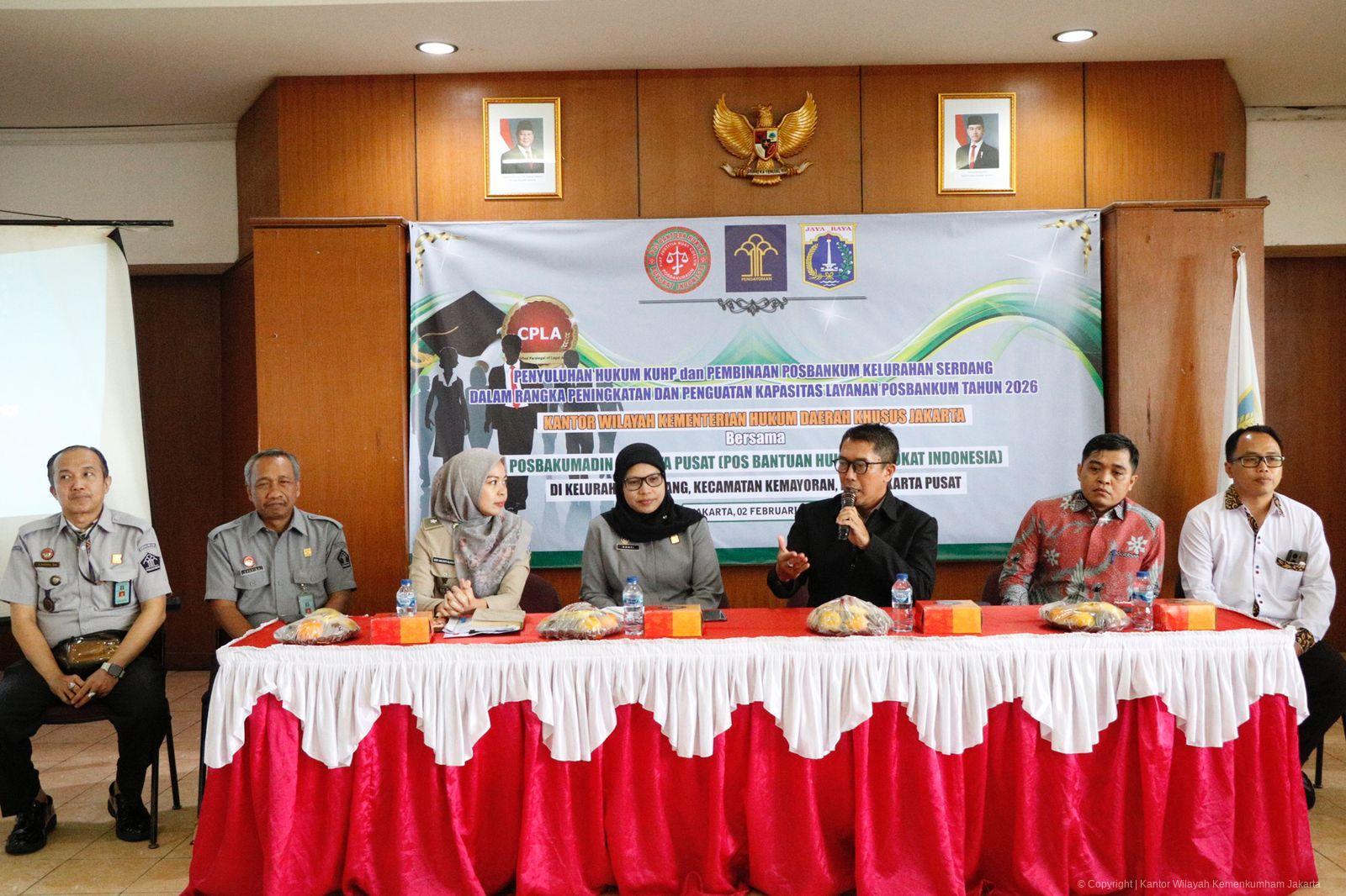 Hukum Hadir Lebih Dekat, Kanwil Kementerian Hukum Sentuh Warga Serdang Lewat Posbankum